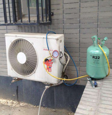 舞钢空调加氟